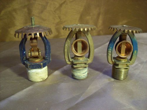 Fire Sprinkler Heads, 3 heads