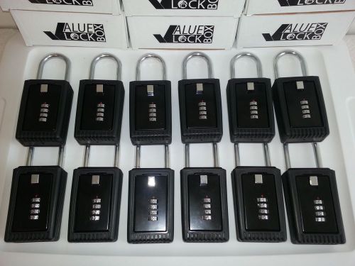 12 realtor real estate 4 digit lockboxes key lock box boxes   r for sale