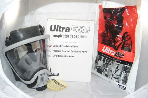 Msa ultra elite respirator facepiece model 493108 new in the box - priced each for sale