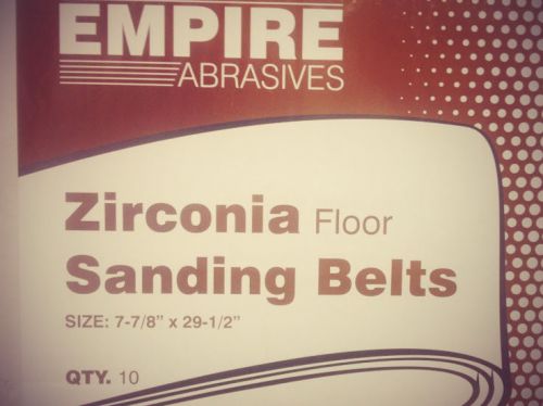 EMPIRE ZIRCONIAN BELTS 80 GRIT