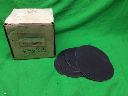 SUPERIOR ABRASIVES 6&#034; 120 GRIT PSA CLOTH DISC PA0305A1 QTY. 120