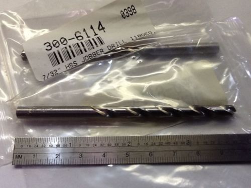 7/32&#034; (.2188&#034;) HSS Jobber Length Drills - New USA Made