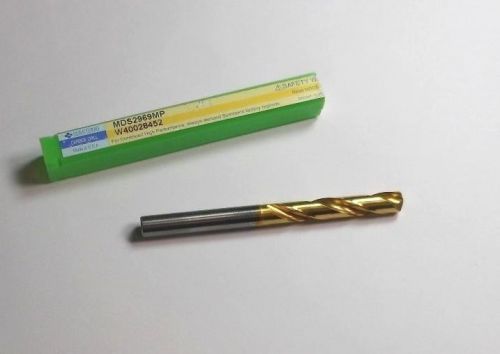 SUMITOMO Carbide Screw Machine Drill Bit 19/64&#034; TiN 140 Deg MDS2969MP &lt;139&gt;