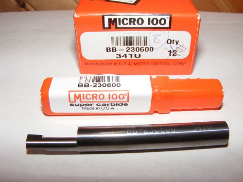 MICRO 100 BB-230600 BORING TOOL 341U ** NEW IN PACKAGE**