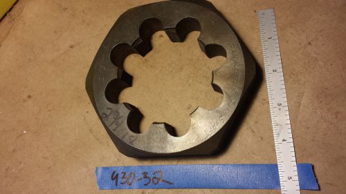 2-3/4-18 4-1/2&#039;&#039; X hex die  USA  (930-32)