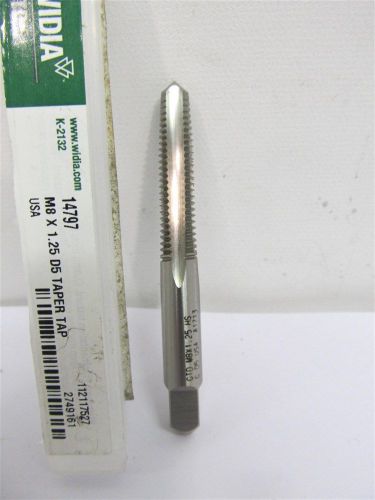 Greenfield Tap &amp; Die, 14797, M8 x 1.25, D5, HSS, Taper Hand Tap