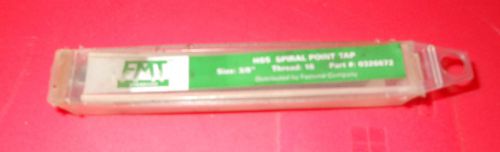 FMT STANDARD HSS SPIRAL POINT TAP  3/8&#034; SIZE  16 THREAD