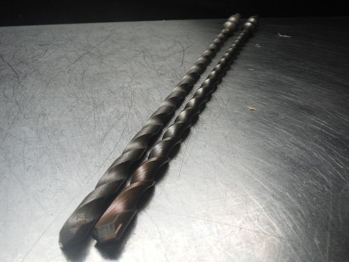 1/2&#034; CARBIDE TIP MASONRY DRILL 7/16 HEX SHANK 22.5&#034; OAL 16&#034; LOC (LOC1208) TS12