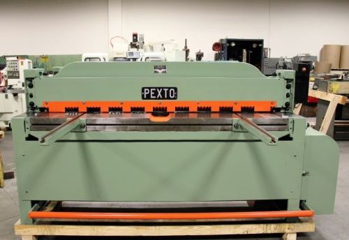 #14-u-6f pexto 6&#039; x 14 gauge mechanical shear (new 1968) for sale