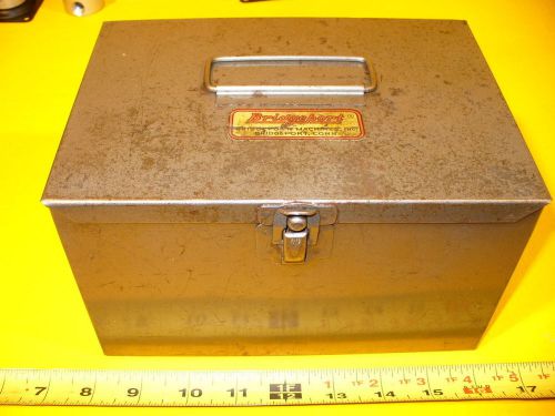 BRIDGEPORT TOOL BOX -BORING BAR HEAD CASE NICE GRAPHICS