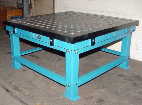 5&#039; l 5&#039; w fpm 5&#039; x 5&#039; welding tbl, cast iron welding platen for sale