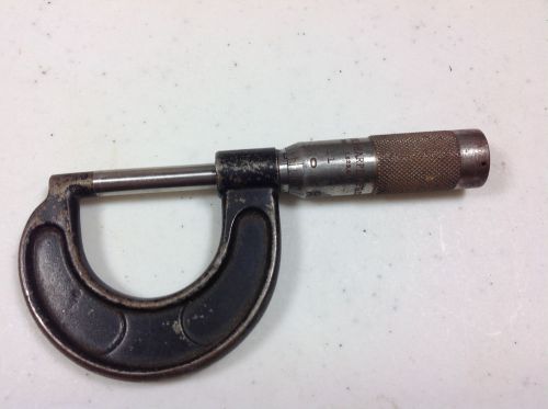 Browne and Sharpe 0&#034; - 1&#034; Micrometer Vitnage No #11