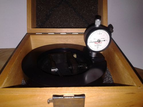 Gould hub gage with Starrett 81-134J dial indicator range 0.050&#039;&#039; depth gauge