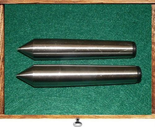 LOT OF 2 LATHE MT2 HSS DEAD CENTERS ATLAS CRAFTSMAN LOGAN SOUTH BEND