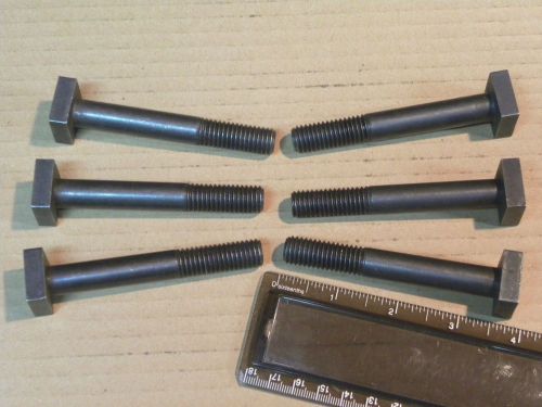 Lot of 6pc - T Slot Bolt 1/2&#034;-13 x 3-1/2&#034; Length   L034