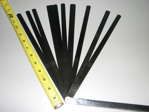 12&#034; feeler gage set - aircraft, aviation tools for sale