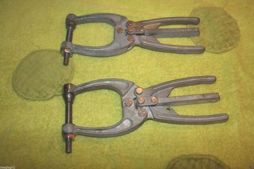 2 DE-STA-CO DESTACO WELDING CLAMPS