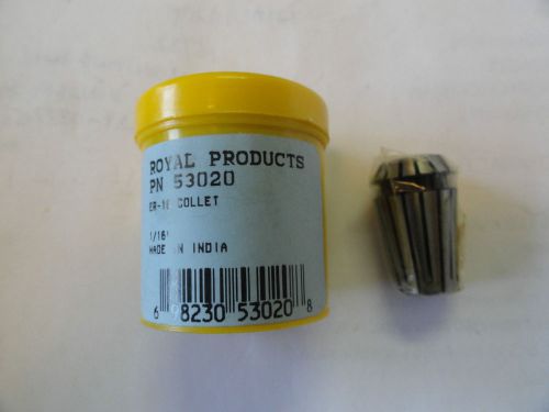 Royal Products 1/16&#034; ER-16 Collet, 53020