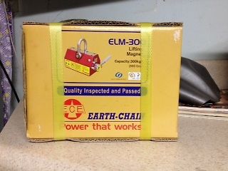 Earth-Chain Lifting Magnet ELM-300 Capacity: 660 lbs (300 kgf)