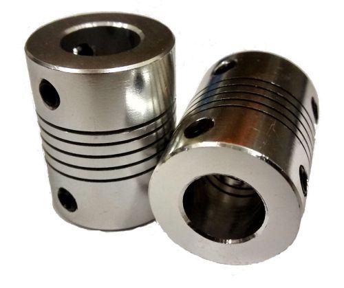 5x10mm Motor Shaft Coupler ideal for 3D printer shafts, Reprap, CNC 5mm to 10mm