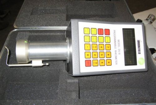 BROOKFIELD Model DV-III HBCP Viscometer