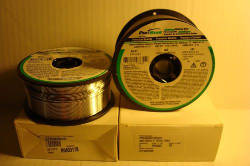 [NEW] PROSTAR ER4043 ALUM MIG .035&#034; INCH DIA WELD WIRE, 1 LB SPOOL ~  LOT OF 2