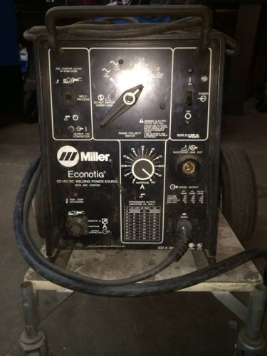 miller welder econotig