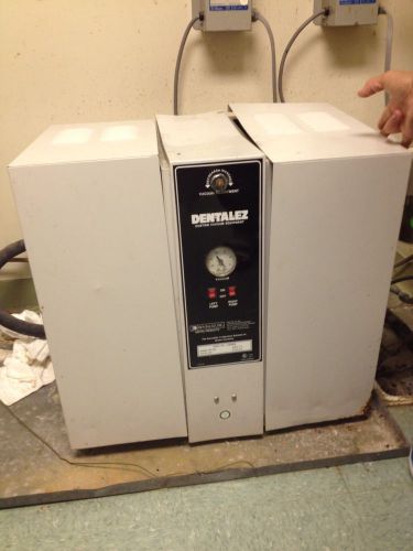 DentalEZ CustomAir Dual Wet Ring Vacuum System &amp; Compressor Used 29.6 Hours!