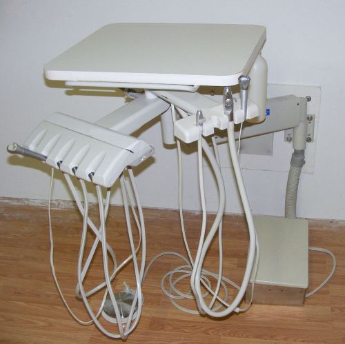 Pelton Flexible Work Station Cabinet Mount Doctors Asst Duo Dental Delivery Unit