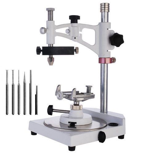 Dental lab equipment parallel surveyor handpiece holder table with tools for sale