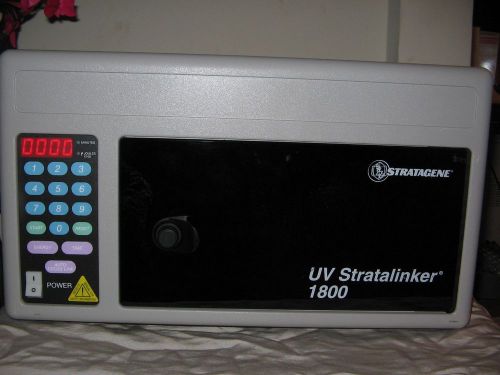 Stratagene uv oven stratalinker 1800 dna rna crosslinker for sale