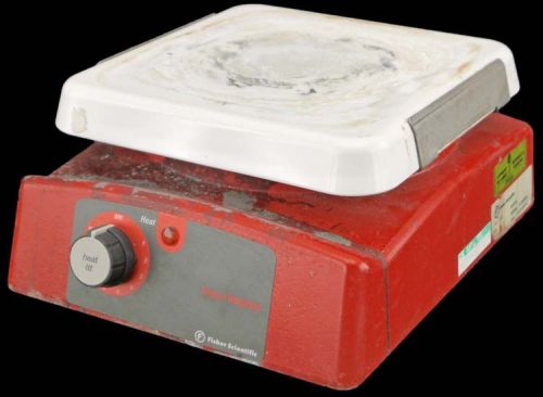 Fisher scientific 11-510-49h-r 7.25&#034;x7.25&#034; laboratory ceramic hot plate for sale