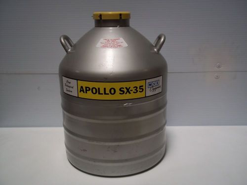 CRYO BIOLOGICAL SYSTEMS LIQUID NITROGEN STORAGE TANK APOLLO SX-35