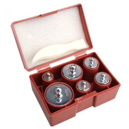 6x Durable 205G/Gram Steel Electronic Balance Calibration Scale Weight Set Kit