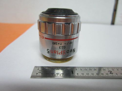 MICROSCOPE OBJECTIVE OLYMPUS NEOPLAN 5X OPTICS BIN#B3-D-2