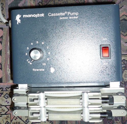 MANOSTAT CASSETTE PUMP -JONIOR MODEL WITH TWO CASSETTES