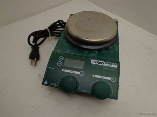 Chemglass OptiChem digital hotplate stirrer 0-1100rpm 0-340c