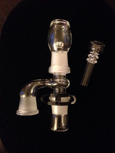 18mm Straight Female Complete Reclaimer Set With Quartz Upgrade