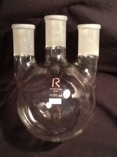 3-neck round bottom flask 1000ml 29/42 joints for sale