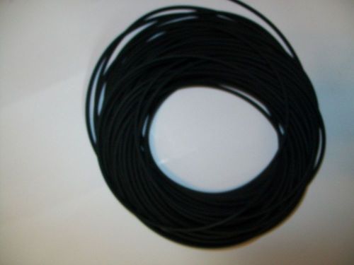 5 Continuous  FEET 1/4&#034; I.D X 1/8&#034;wall X 1/2&#034; O.D LATEX TUBING HEAVY DUTY BLACK