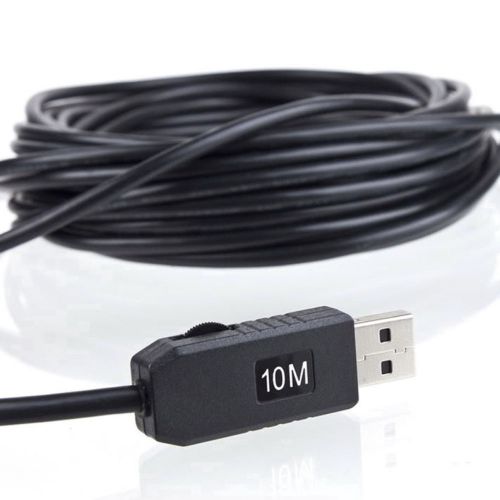 10M USB Waterproof Endoscope Borescope Snake Inspection Tube Pipe Camera EC