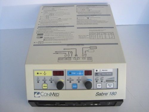 ConMed Sabre 180 Electrosurgery Generator