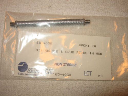 Sklar Instruments # 65-4030 -DIX NEEDLE AND SPUD