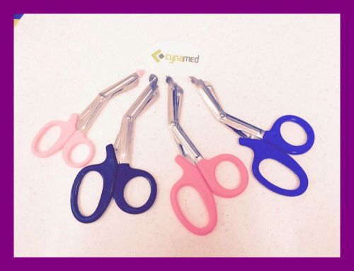 4 pc paramedic emt/ems trauma shears / utility bandage scissors  assorted colors for sale