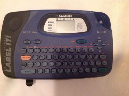 Casio Label it printer KL-100