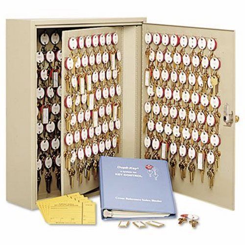 Steelmaster dupli-key two-tag cabinet, 60-key, welded steel, sand (mmf201806003) for sale