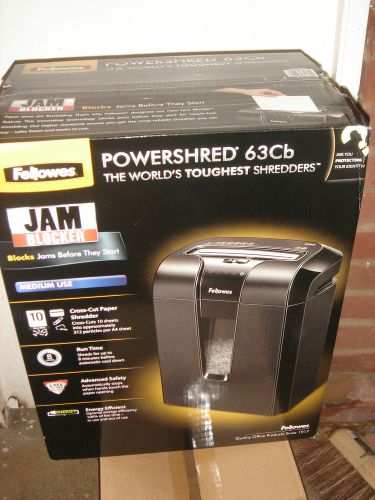 Fellowes 63Cb Shredder