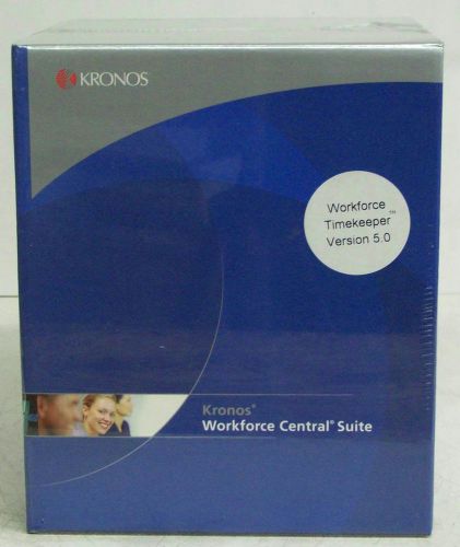 KRONOS WORKFORCE CENTRAL SUITE WORKFORCE TIMEKEEPER V5.0 8700437-001 SOFTWARE