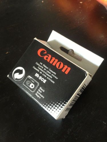 NEW 2 Genuine CANON IR-50 II Typewriter  Ink Ribbon Cassette Black