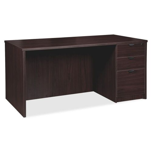 Lorell LLR79007 Prominence Espresso Laminate Desking